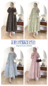 LILIA MIDI DRESS WANITA: Pilihan Elegan untuk Acara Formal