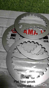 Plat Besi Gesek Kopling Motor Yamaha Vixion Old (2007-2012)