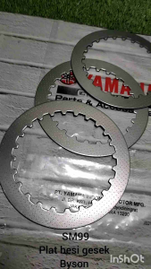 Plat Besi Gesek Kopling Motor Yamaha Byson R15 & MC MX King