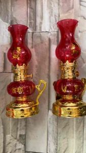 Đèn dầu led dùng pin cao 18cm Loại 1 bóng siêu sáng