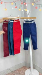 กางเกงเด็กขายาว BIGSIZE ผ้าcotton100สีไม่ตก กางเกง เด็กโต กางเกงเด็กไซสใหญ่ ไซส์ใหญ่ ชุดเด็กชาย เสื้อผ้าเด็ก เด็กผู้ชาย