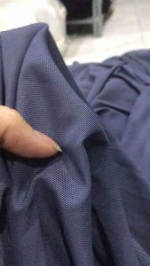 Vải Thun Lưới Dai màu xanh đen nhạt (khổ 1m75)loại dày co giãn 4 chiều mềm rũ may đầm váy áo kiểu thiết kế thời trang