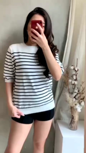 ELISA KNIT TOP - Sweater Rajut Wanita