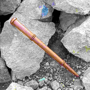 Tongkat komando kayu galih nagasari tenggelam di air panjang ±35 cm bisa COD bayar di tempat