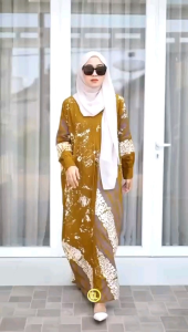 GAMIS TWILL KAFTAN BY ELZHAF GAMIS KAFTAM GAMIS TWILL PEKALONGAN