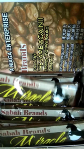 Malaysian Sabah Brands Miracle Coffee 5 Sachets