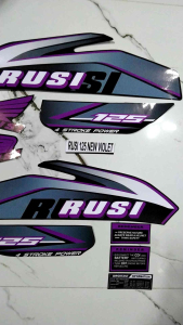 RUSI 125 cc STICKER & DECALS