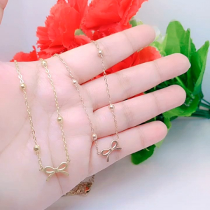 Kalung Pita Titaniumn premium Kait Lobster Cap 750