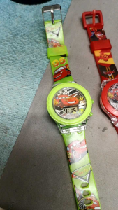 CARS jam tangan budak ada lampu dan MUSIK