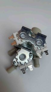 Selenoid Water Inlet Valve 3 Inlet Mesin Cuci LG Front Loading DC 12Volt- Selenoid Mesin Cuci LG