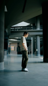 (AIRYsm) Manly Oversized T-Shirt BreezerWear Quick Dry Tech