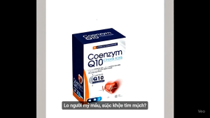 COENZYM QIO CHOLES KARA - HT biểu hiện oxy hóa với Coenzym Q10 & Nattokinase - Lọ 30 viên - Bổ sung dưỡng chất cho tim mạch