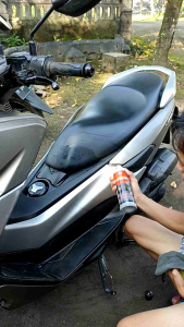Penghitam body motor Pengkilap motor body kendaraan DSC /semir ban/restorer