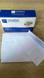 3 Paket Amplop Surat Grandia / Pak Isi 100 Amplop Murah Berkualitas