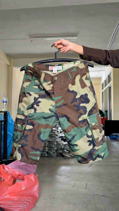 กางเกงขาสั้นกระเป๋นข้างusแท้ เนื้อผ้ากางปลาแท้ กางเกงใส่สบาย กางเกงทหารขาสั้น