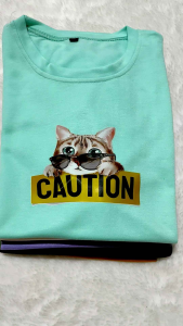 Kaos Wanita Lengan Pendek Gambar New York Girl 100rb Dapat 6pcs Bahan Babyterry