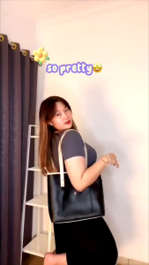 Tote Bag Wanita Tas Guru Tas Kuliah Tas Kerja Kantor Totebag Wanita - Selly Merylon