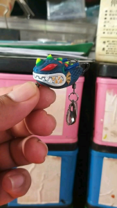 เหยื่อยางตกปลาMCT. ขนาด 3.5 เซน เบ็ตสองทางBKK1/0  ลูกหมุนหน้า #4 ใหญ่ ใบหลิว 2 ใบดีดน้ำดีมีเสียงเคาะ น้ำหนัก 6 กรัม ลอยน้ำ