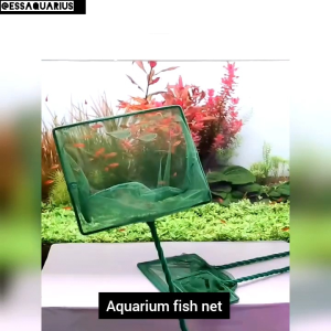 Aquarium Fish Net Green Hand Fish net fishing net Jala tangan Sauk Ikan Jaring tangan 水族手捞鱼网渔网 3" 5" 7" 10"