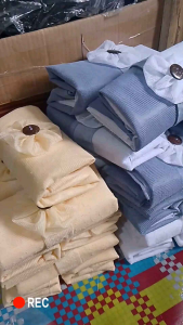 Gorden Vitrase Tali Kupu-Kupu Lebar 80 cm Tinggi 100-200cm