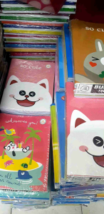 Vifo - Buku Tulis Anak AA 100 Lembar 1 Pak Isi 5 Buku