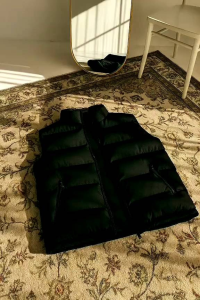 Rompi puffer anti angin Rompi gelembung rompi motor pria rompi parasut despo