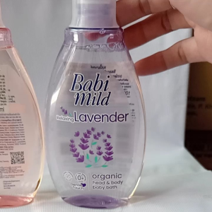 Tắm gội babi mild Sakura lavender 180g