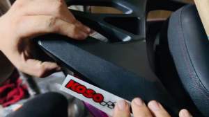 [ 1 TEM ] TEM DECAL KOSO NỀN PHẢN QUANG ( LỘT ĐƯỢC ) CAO CẤP DÁN TRANG TRÍ XE