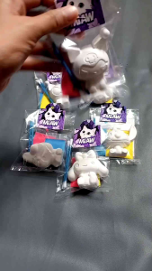 Mainan mewarnai gypsum kuromi my melody cinnamoroll stitch