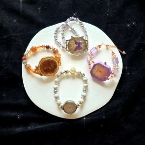 Natural Crystal DIY Watch 天然水晶 DIY 手表