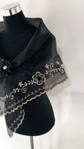 Filipiniana Alampay with handmade flower for Adult