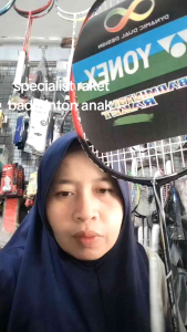 raket badminton anak ato pemula sudah terusan