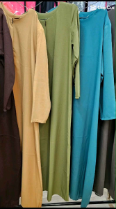 Jubah Plain permosi hariRaya ]harga borong  bili4 RM 25| Jubah Muslimah | Haji dan umrah