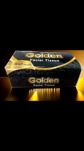 { Paket 20 Pcs }Tisu Golden Facial Tissue 360 Helai 2Ply