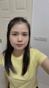 Cotton Short Sleeve Crop Top T-Shirt in Pastel Yellow