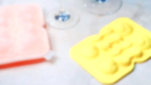 Cetakan Silikon Es Batu 4 Slot & Cetakan Jelly 3D Model Beruang