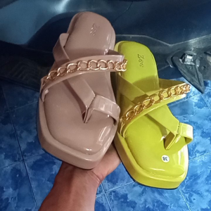 sandal wanita silang rantai elegan simple