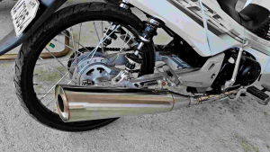 Power Pipe Full Set Tri-cut elbow for Wave 125/XRM 125