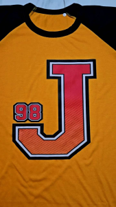 Kaos Atasan Wanita Lengan 3/4 / Kaos raglan Wanita Sablon J/ Kaos Cewek/ Kaos Oblong/ Baju Kaos Tshirt/ Tshirt wanita/ Tshirt cewek/ Tshirt Oblong/ Baju Ragaln Lengan Panjang/ Kaos Raglan Lengan Panjang/ Baju Wanita/ Baju Cewek/ Baju Tshi