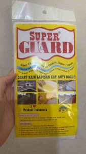 SERAT KAIN SUPERGUARD (450cm x 20cm) / Lapisan Kain Lakban Cat Anti Bocor