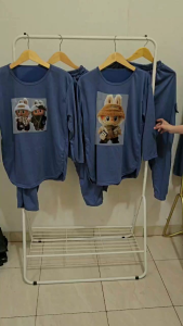 Oneset Cargo Wanita Kekinian Edisi Labubu