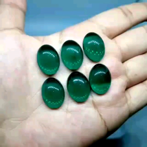 BATU AKIK GREEN OBSIDIAN MANMADE GLASS MEWAH