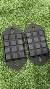 1 คู่ ยางกันกระแทกแหนบโหลดเตี้ย ตัวบางพิเศษ หนา 0.5 นิ้ว สำหรับรถกะบะ ทุกรุ่น