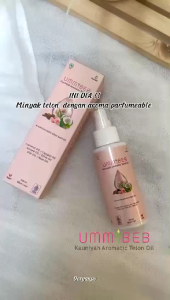 UMMIBEB - Kauniyah Aromatic Telon Oil - Minyak Telon - After Bath Oil - Essential Oil - Minyak Balur - Meredakan Gatal - Ibu Bayi Anak Remaja Dewasa - Rose Oil - Terapi - Original by Ummu Balqis - Kauniyah Oil