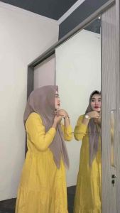 GAMIS Zoya midi dress full kancing terbaru//Fashion wanita//gamis zoya//PETIR PETIR~shop