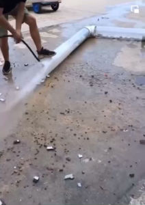 Dây Thông Tắc Cống Bằng Áp Lực Nước - Sử Dụng Máy Rửa Xe Có Các Cỡ Dây10-15-20M Nắp Đầu Béc 7 Tia