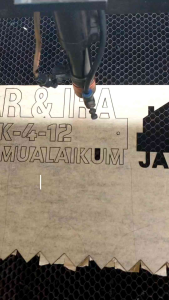 House Number Plate Nombor Rumah Cantik Outdoor Moden Customade