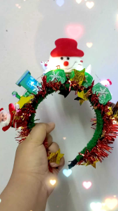 คาดผมคริสมาสต์ แจ้งสีทางข้อความนะคะ