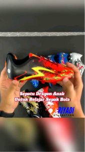 Sepatu BOLA Anak Paket Komplit 3 (Sepatu + Kaos kaki + Deker) Usia SD-SMP