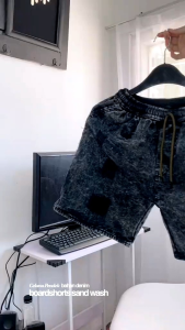 Celana Pendek Sobek Pria Wisker Jeans Pendek Robek Pria Premium Distro